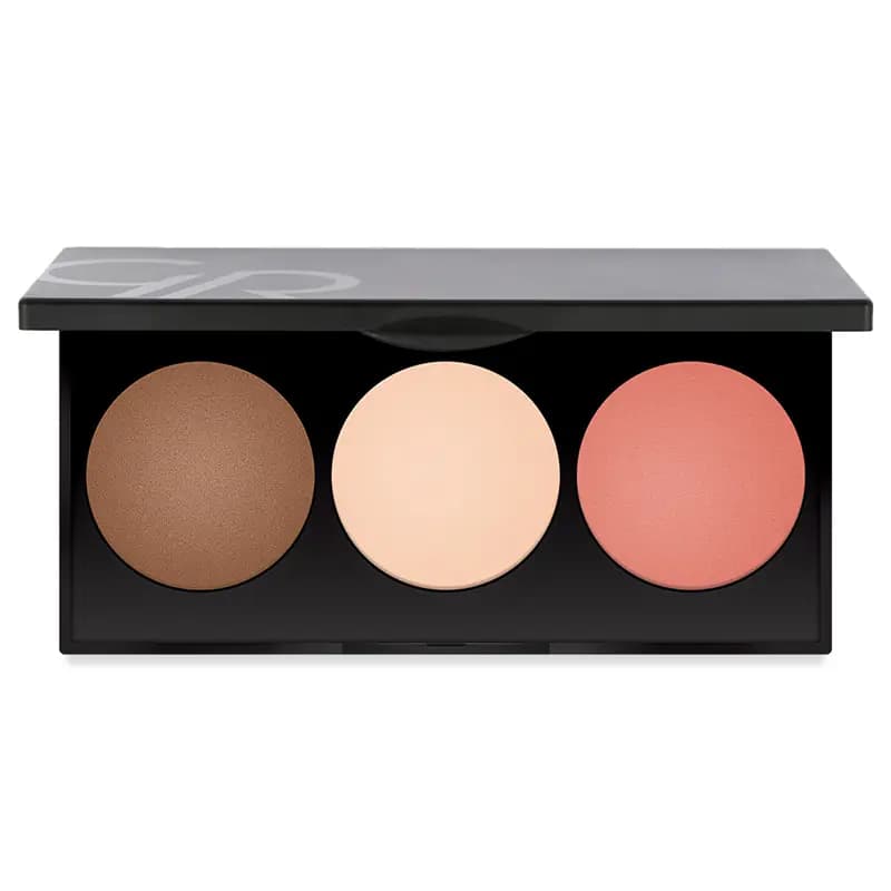 پالت سه کاره متالز گلدن رز GOLDEN ROSE METALS SCULPTING PALLETE — تصویر ۲