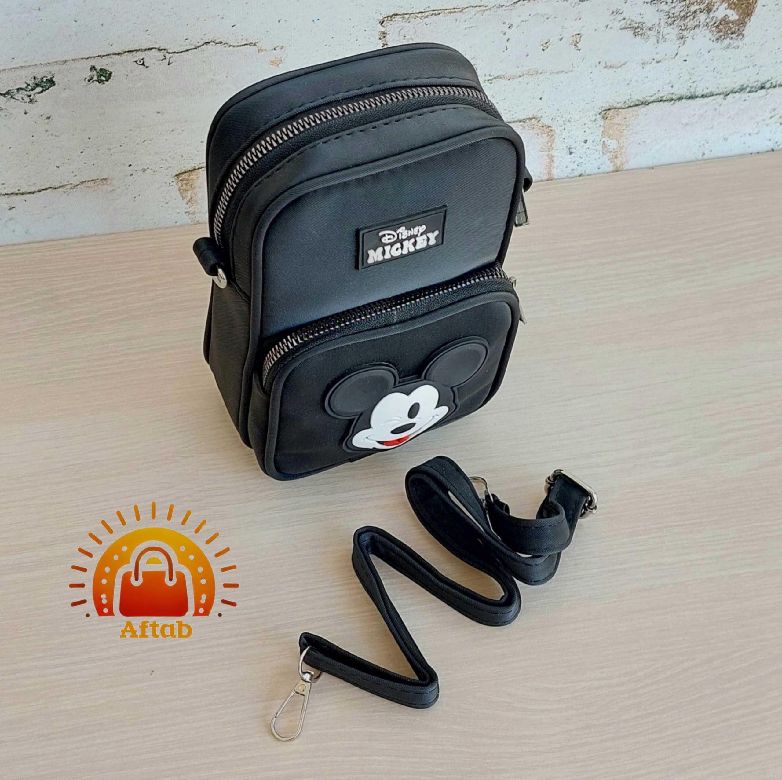 کیف دوشی بچگانه دخترانه طرح میکی Mickey — تصویر ۴