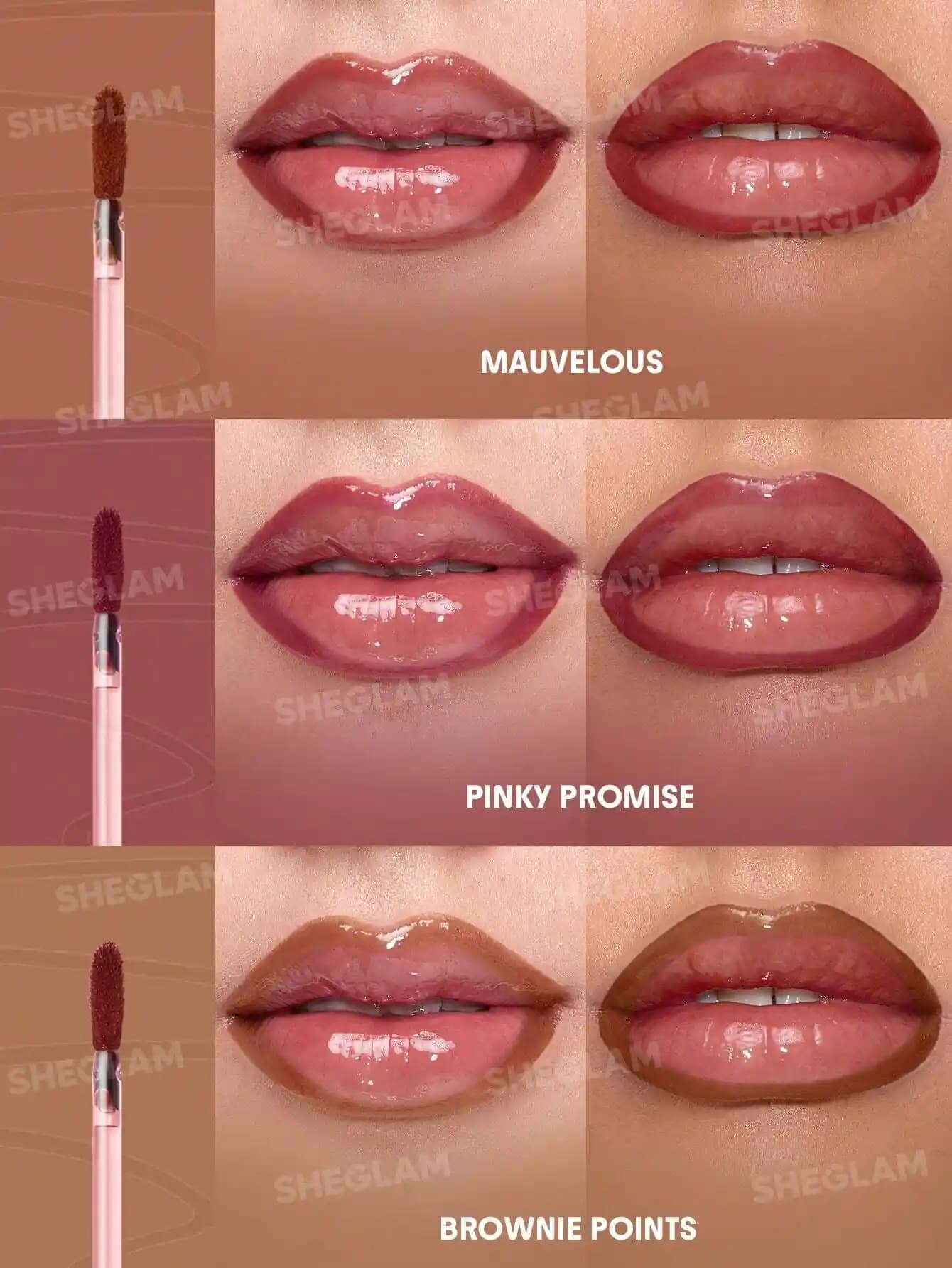 خط لب پیل آف شیگلم مدل SHEGLAM FALL IN LINE PEEL OFF LIP LINER STAIN — تصویر ۳