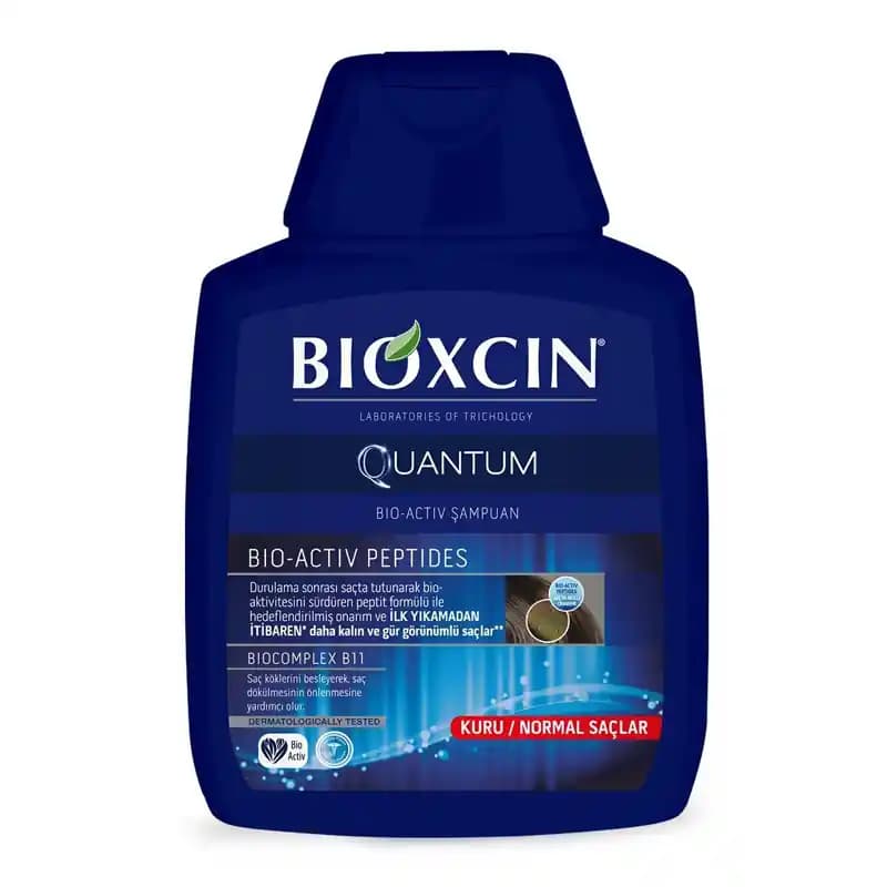 شامپو ضد ریزش بیوکسین مدل کوانتوم مخصوص موهای چرب BIOXCIN QUANTUM SHAMPOO