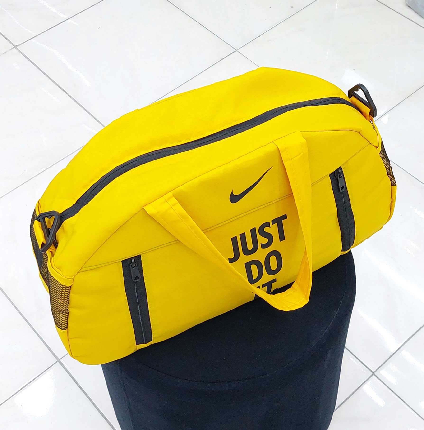 ساک باشگاهی ورزشی استخری زیپ جلو طرح just do it — تصویر ۶
