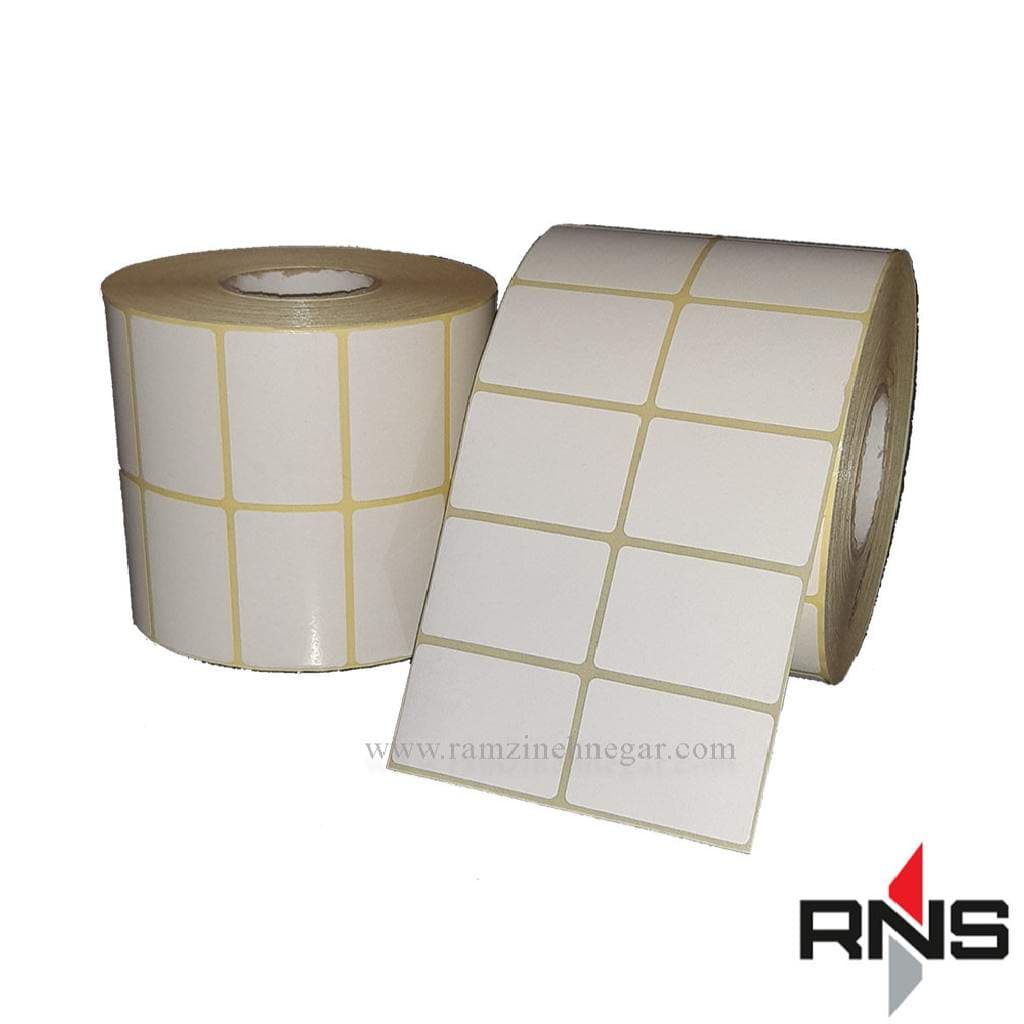 لیبل کاغذی 30×45 میلیمتر دو ردیف 4000 عددی — تصویر ۸