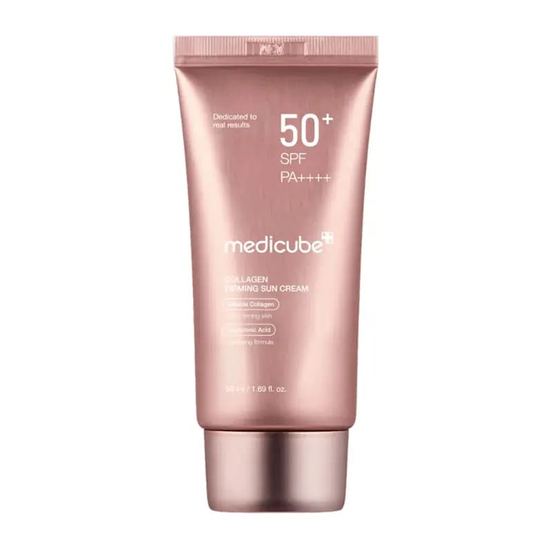 کرم ضد آفتاب کلاژن مدیکیوب حجم ۵۰ میل MEDICUBE COLLAGEN FIRMING SUN CREAM