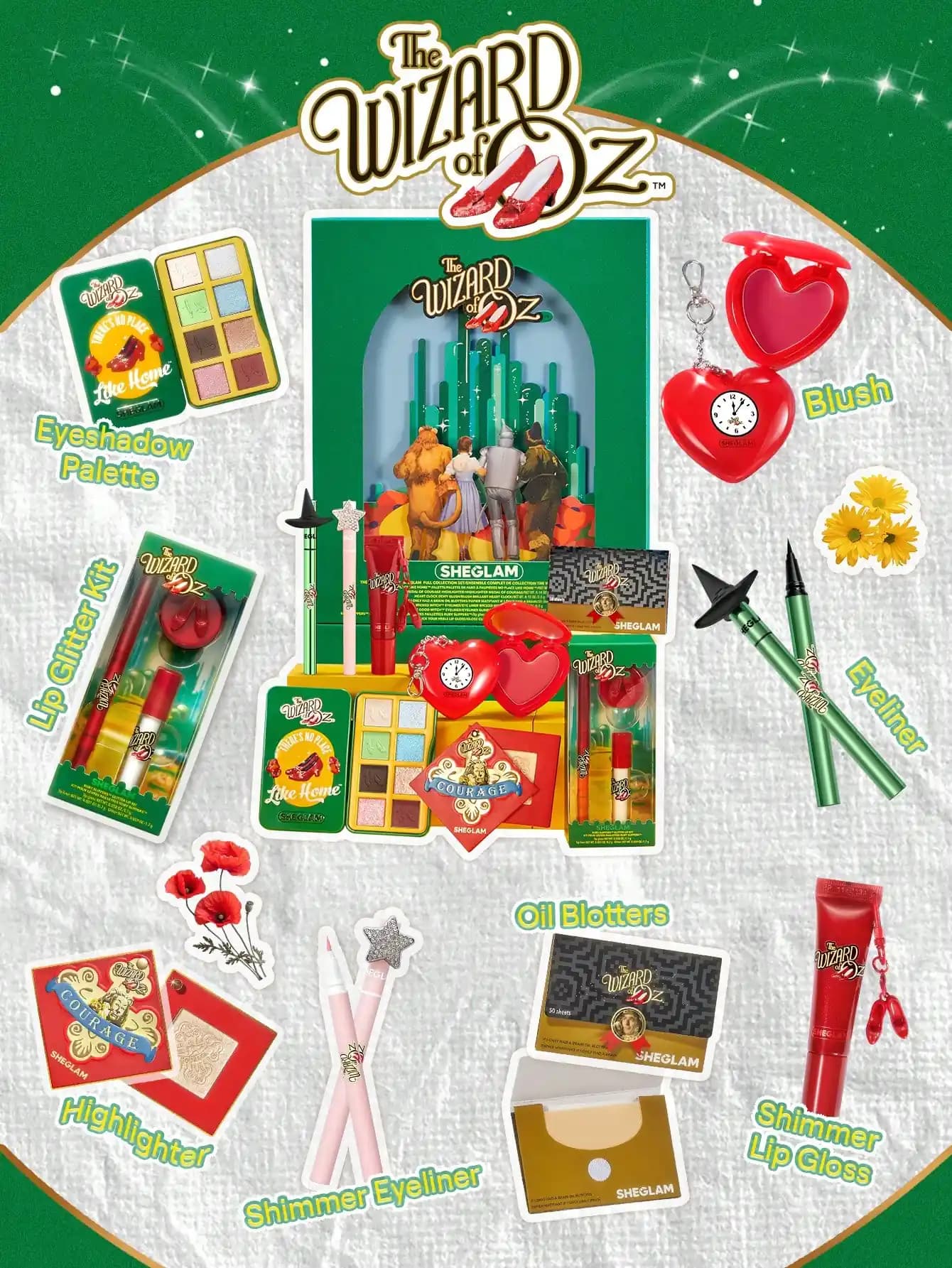 کالکشن جادوگر شهر اُز شیگلم SHEGLAM THE WIZARD OF OZ — تصویر ۴