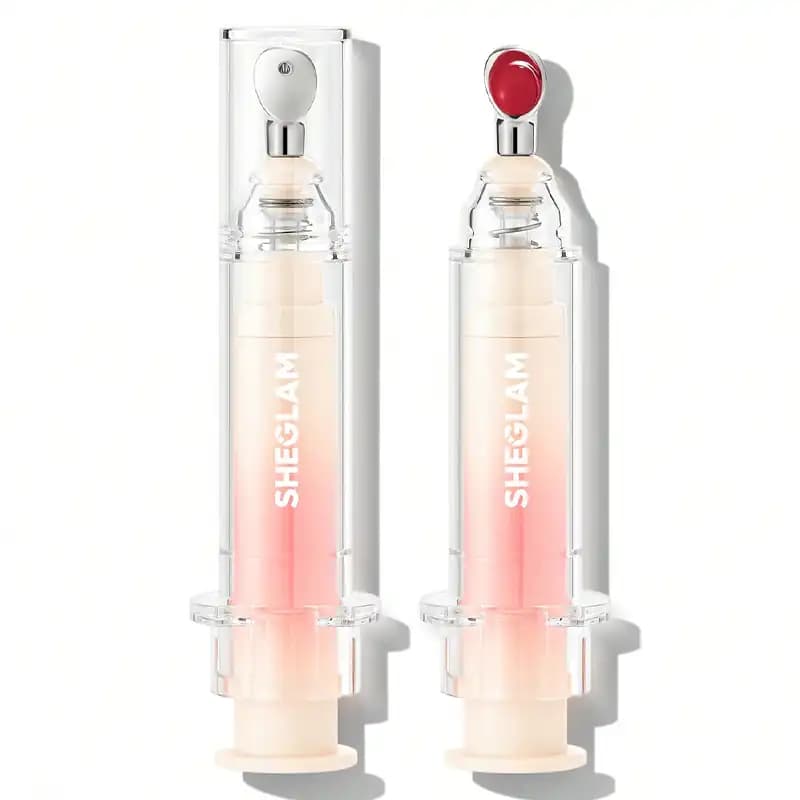 لیپ پلامپر آمپولی بوستر شیگلم مدل BOOSTER SHINE PLUMPING LIPGLOSS — تصویر ۴