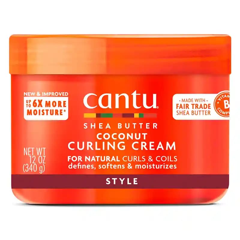 کرم فر کننده نارگیل کنتو CANTU COCONUT CURLING CREAM — تصویر ۲