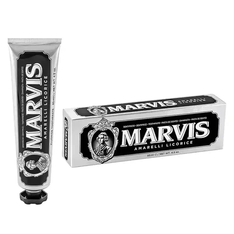 خمیر دندان شیرین بیان مارویس مدل MARVIS AMARELLI LICORICE حجم ۸۵ میل