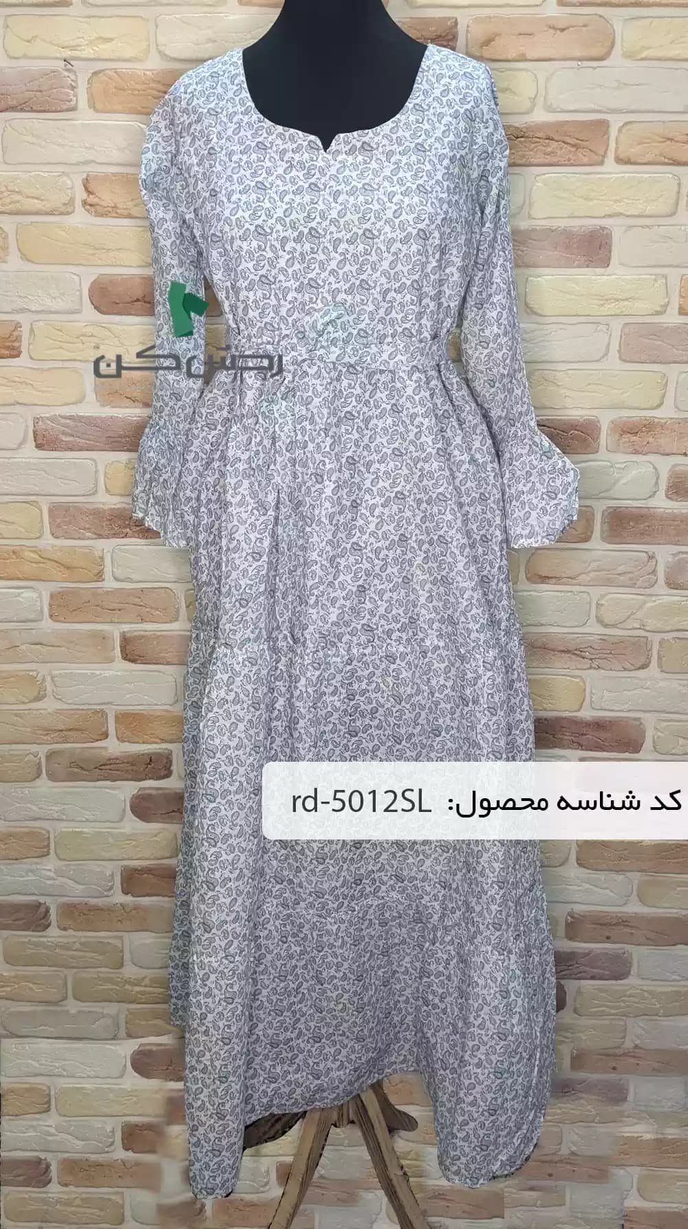 پیراهن ساحلی طرح سنتی زنانه دست دوم