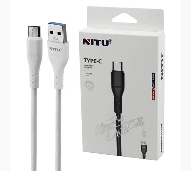 کابل USB به Type-C نیتو Nitu NC129 — تصویر ۲