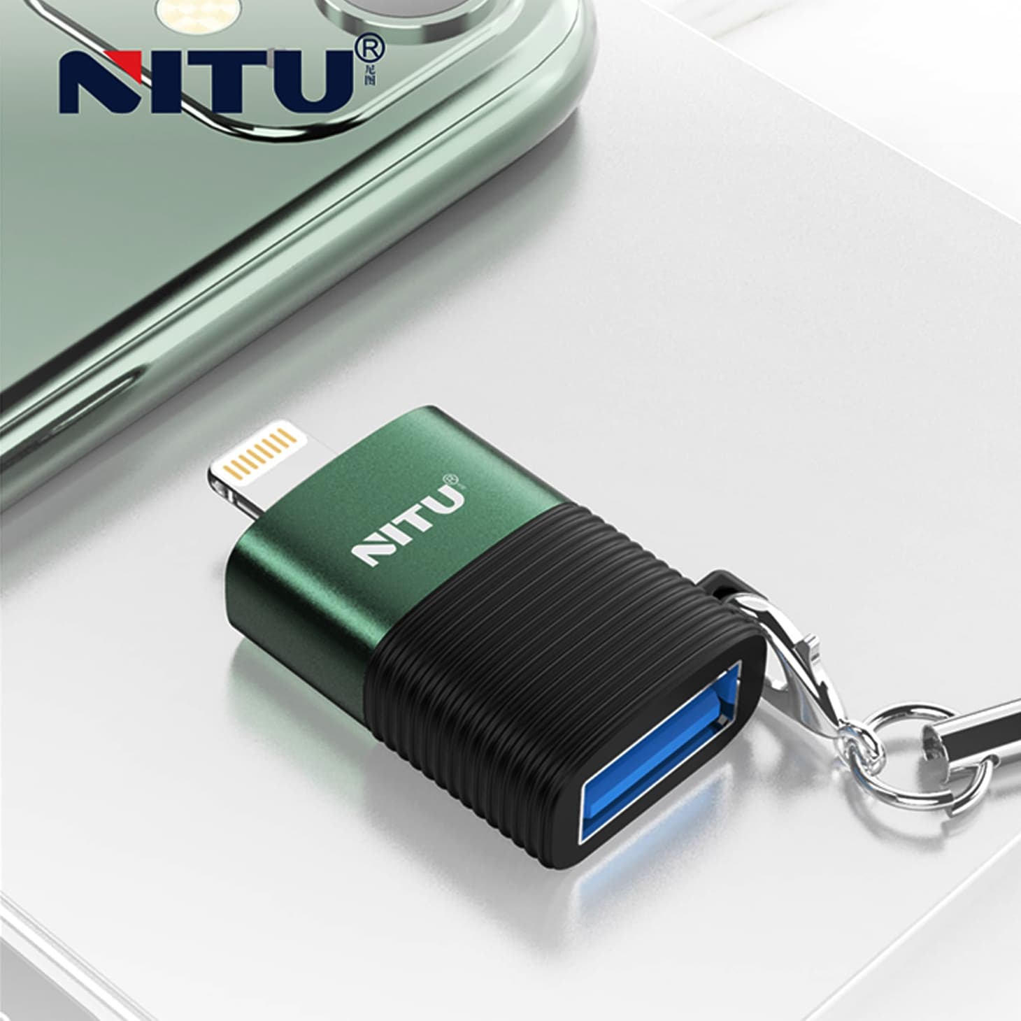 تبدیل USB به لایتنینگ نیتو Nitu NT-CN16 — تصویر ۵