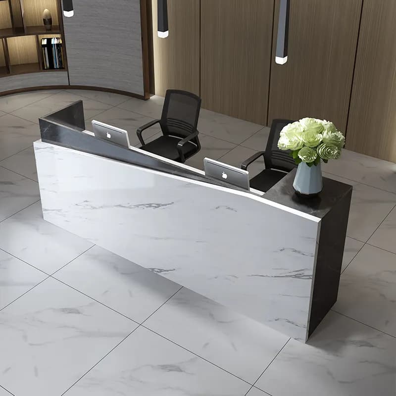 میز پذیرش طرح سنگ مدل k106