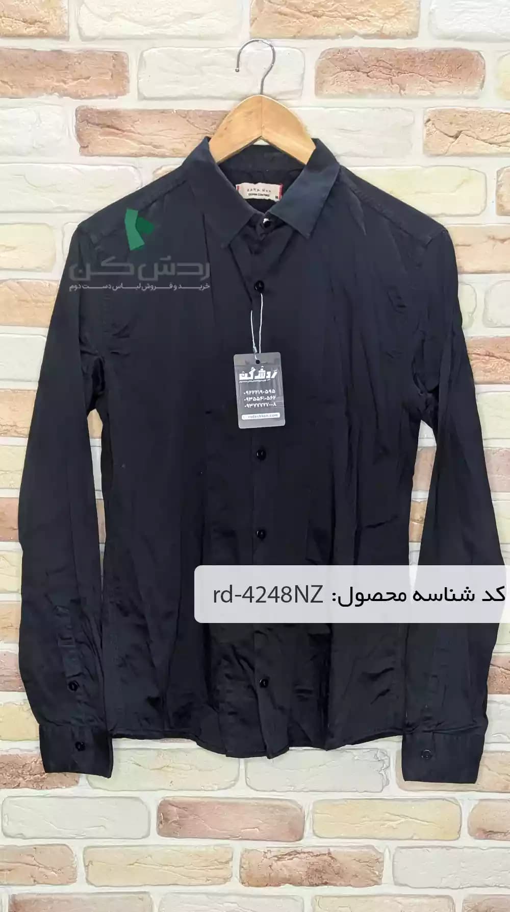 پیراهن Zara مردانه دست دوم — تصویر ۵