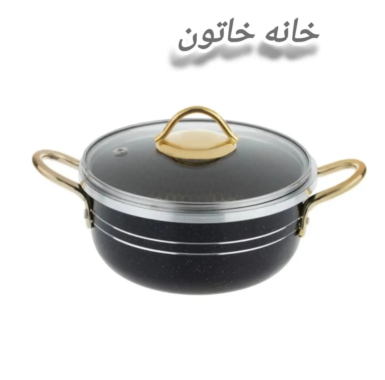 سرویس قابلمه و تابه تفلون ۱۴ پارچه هلنا — تصویر ۱۲
