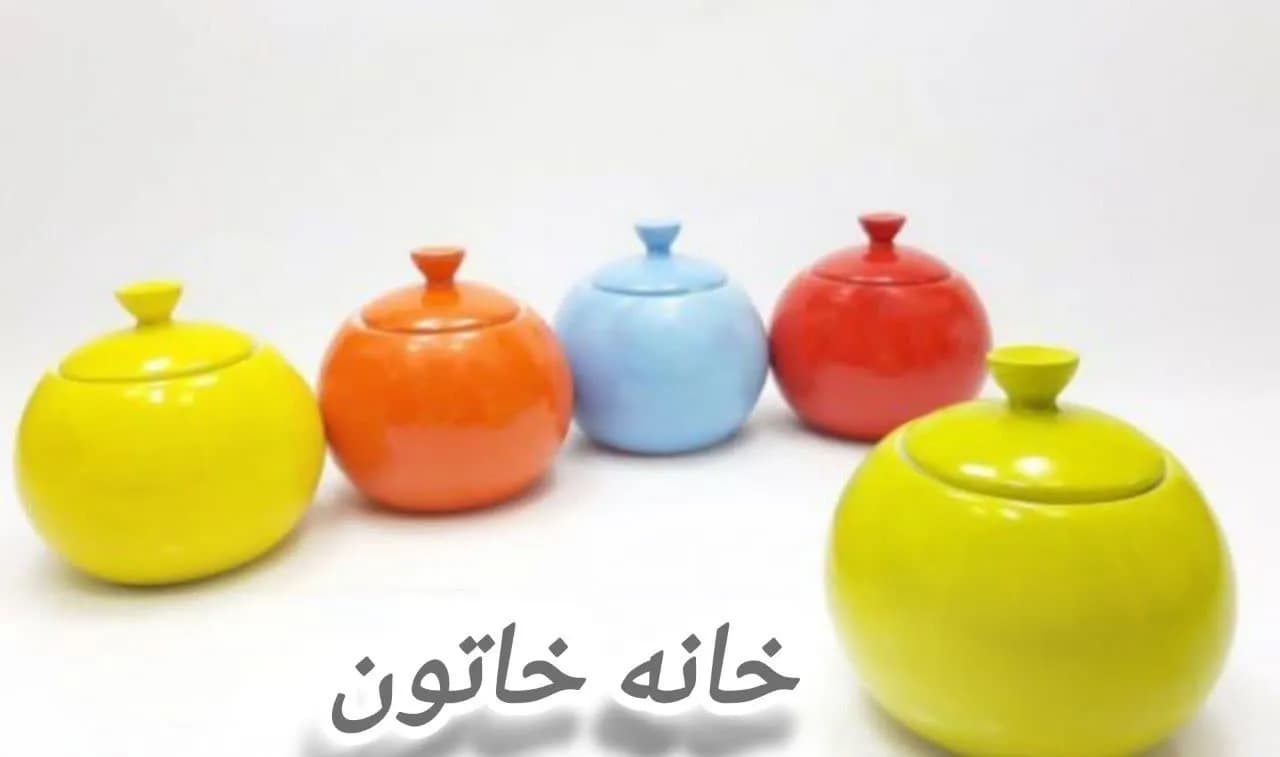 قندان رنگی چینی مقصود — تصویر ۴
