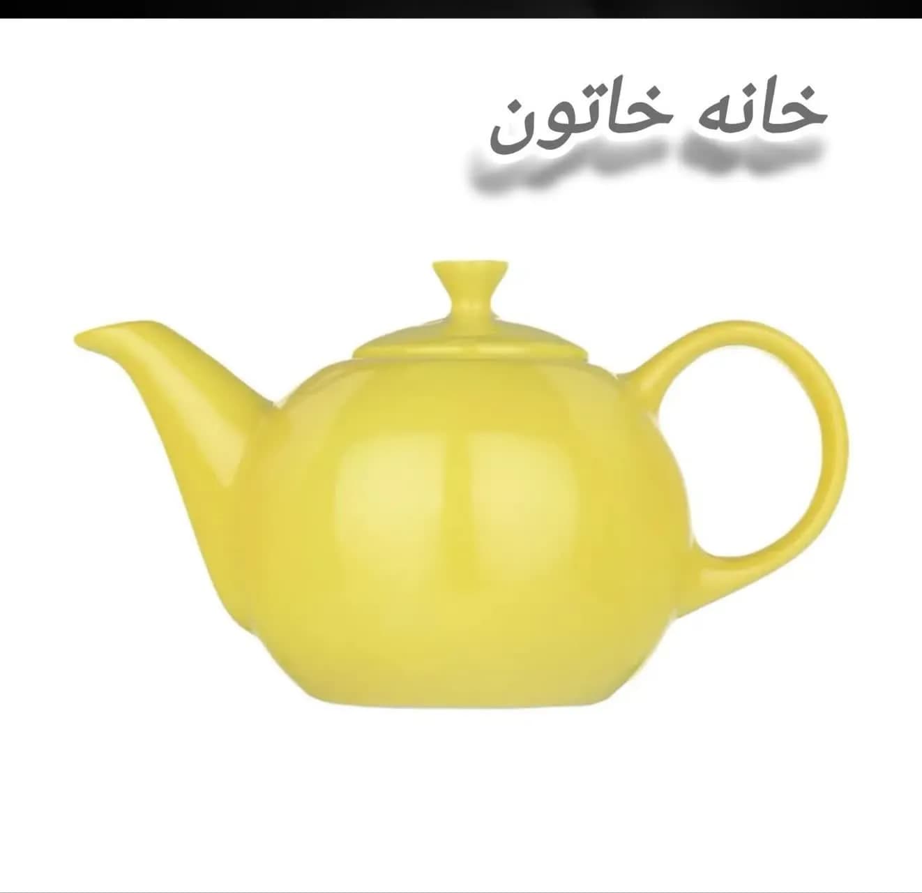 قوری رنگی چینی مقصود — تصویر ۲