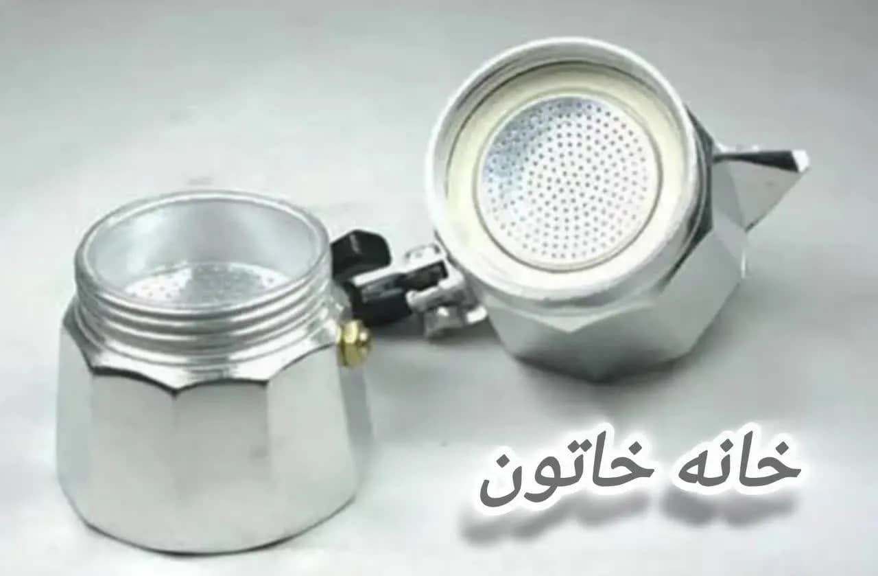 قهوه جوش و اسپرسو ساز دستی 3 cup — تصویر ۲