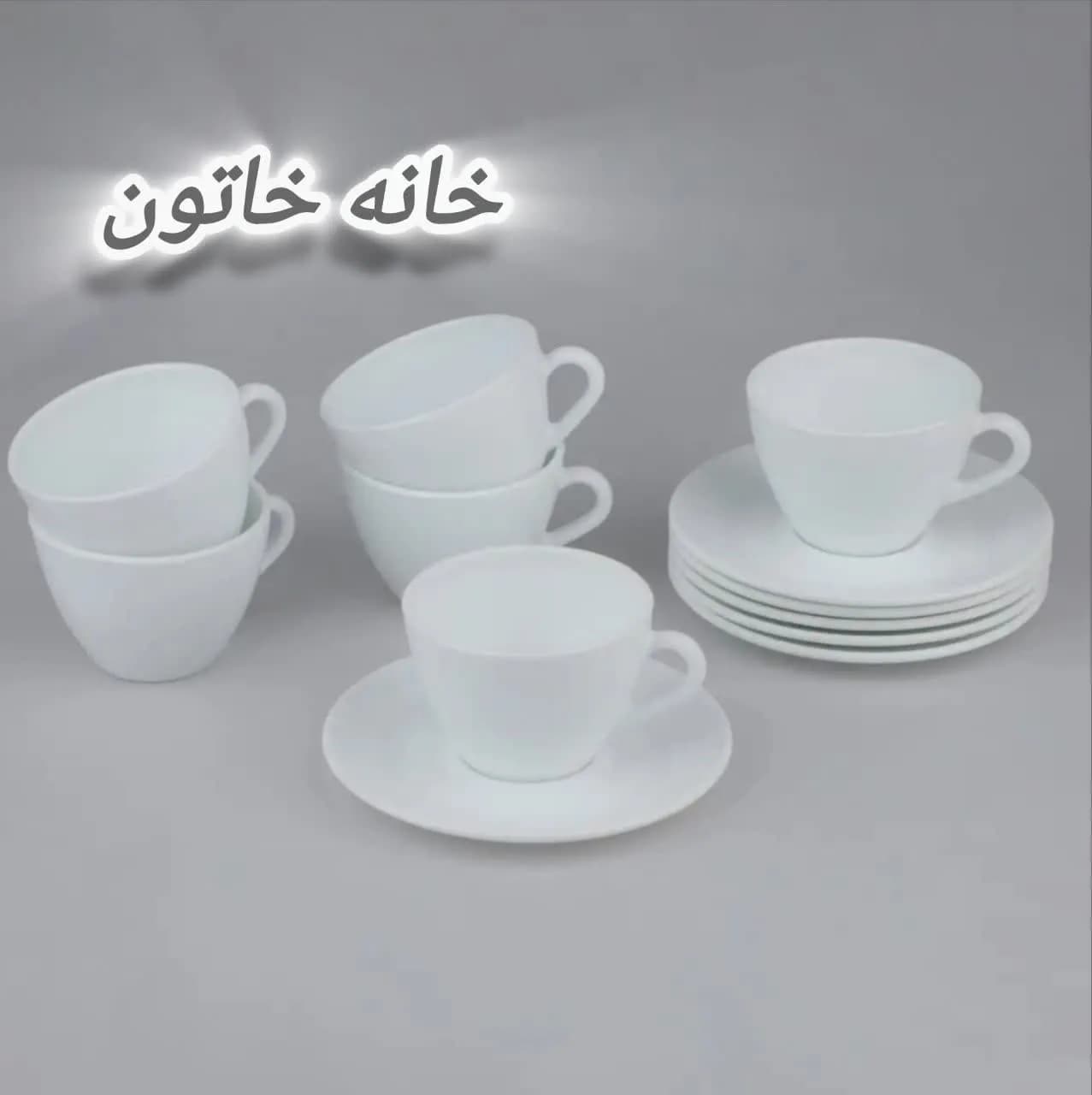 سرویس چای خوری 12 پارچه دانمارکی برند مقصود