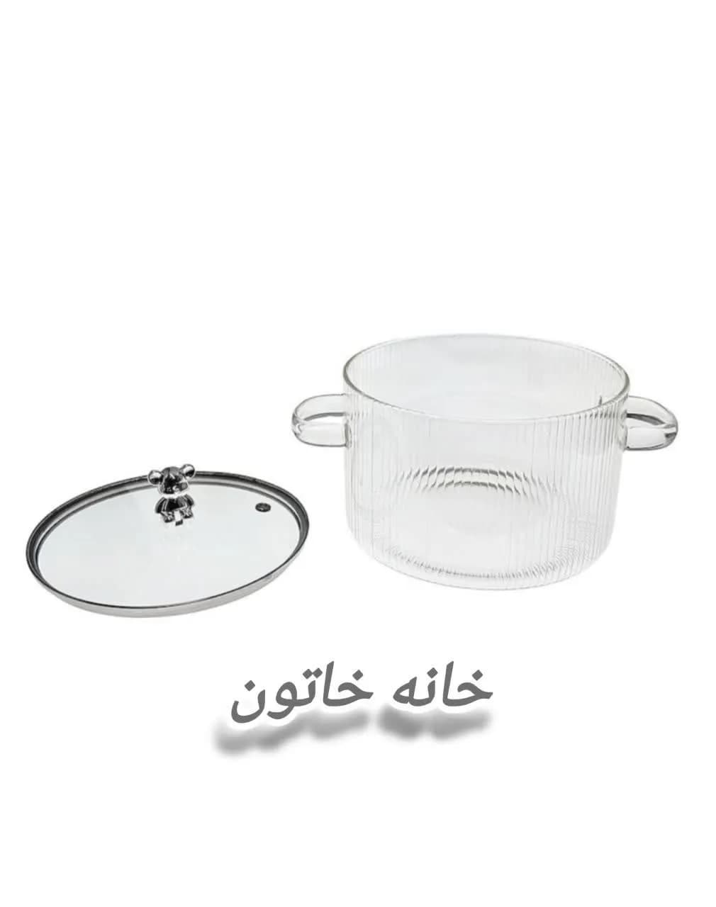 قابلمه پیرکس شعله مستقیم مدل خرسی — تصویر ۷