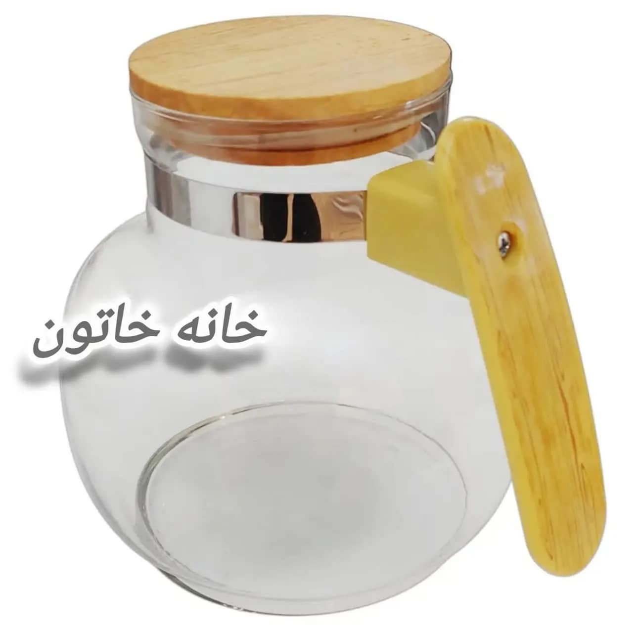 قوری شیشه ای یک لیتری برند اوکیا — تصویر ۶