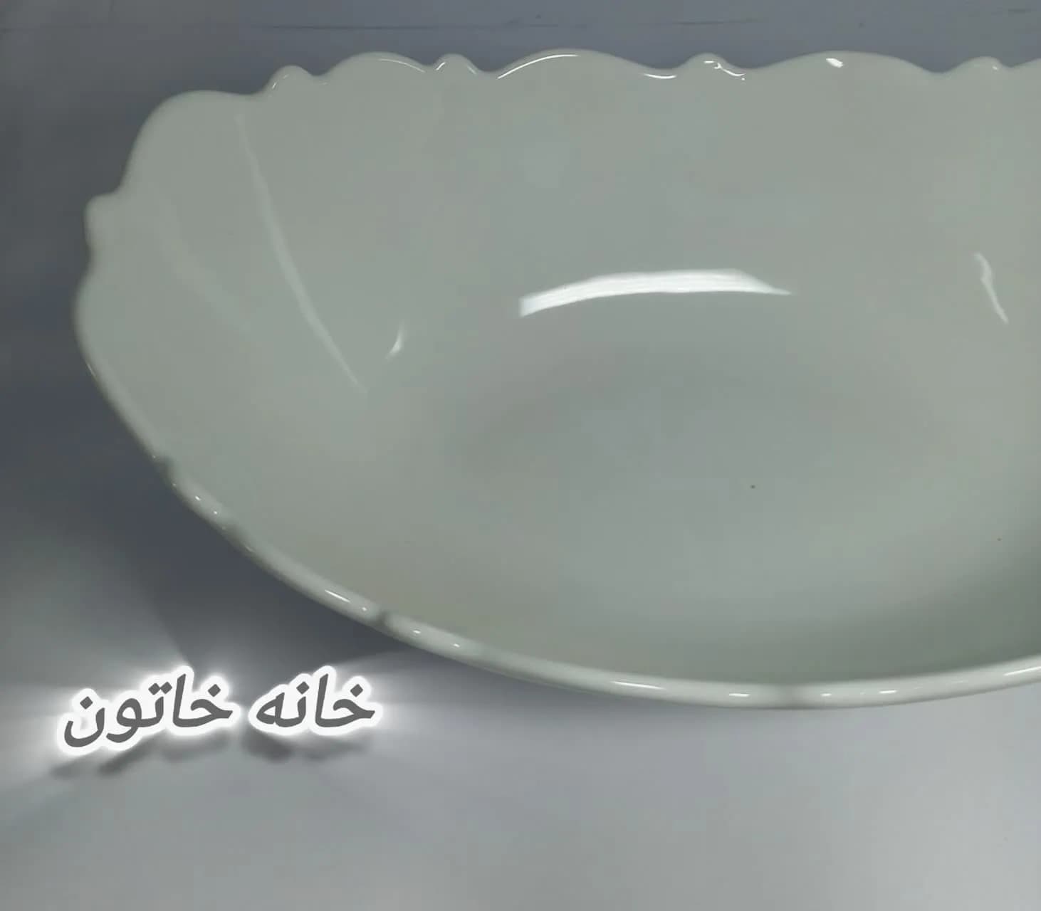 کاسه کشکول جنس چینی مدل موج برند لمون — تصویر ۱۲