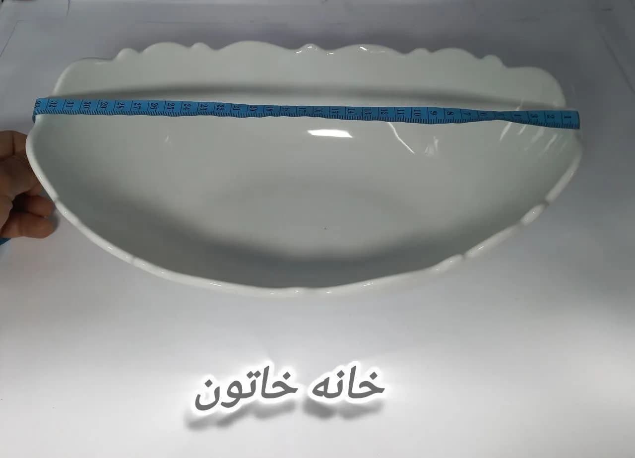 کاسه کشکول جنس چینی مدل موج برند لمون — تصویر ۸
