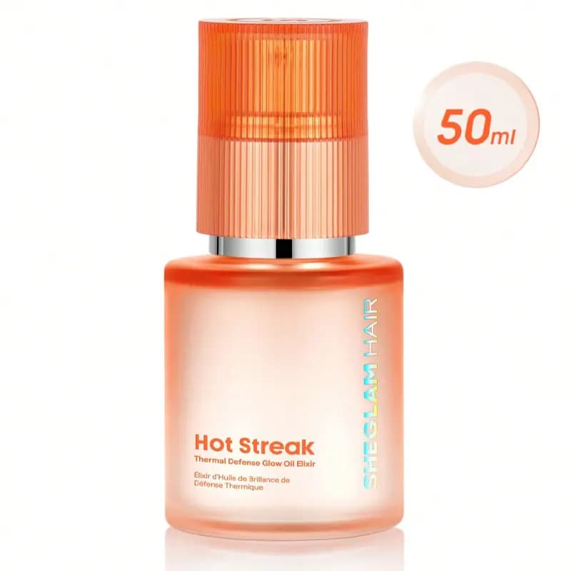 روغن مو شیگلم مدل HOT STREAK THERMAL DEFENSE GLOW OIL ELIXIR
