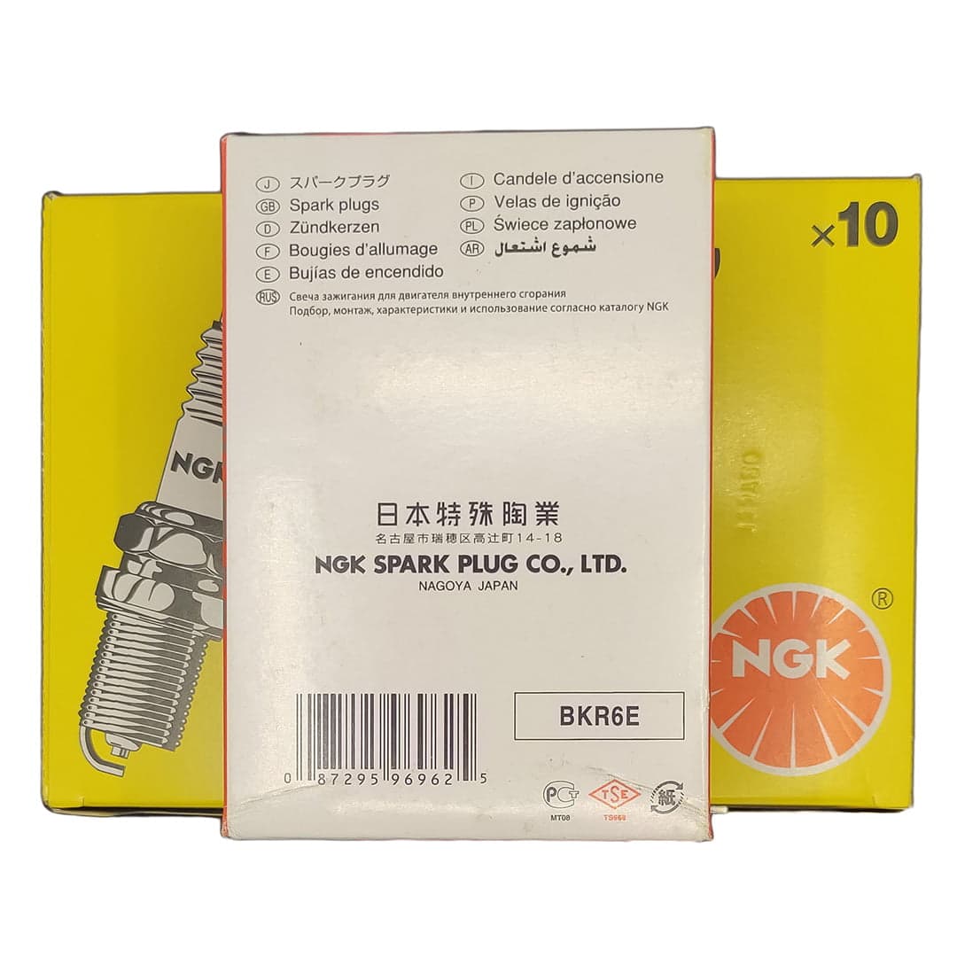 شمع NGK مدل BKR6E 6962 تک پلاتین — تصویر ۵