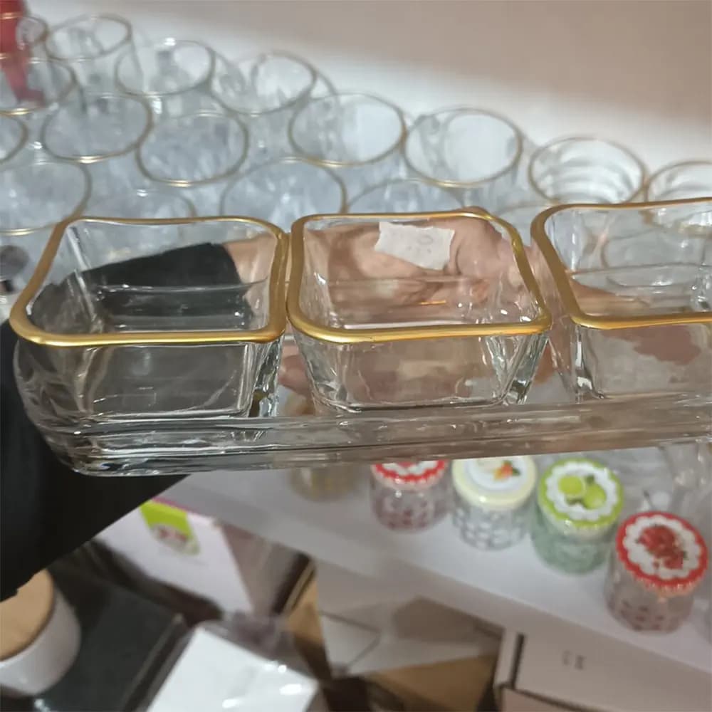 اردور خوری بلور چهار تکه — تصویر ۴