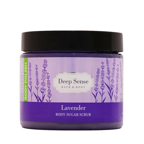 ژل اسکراب شکری بدن دیپ سنس مدل Lavender حجم 400 میلی لیتر – Deep Sense Lavender Body Sugar Scrub