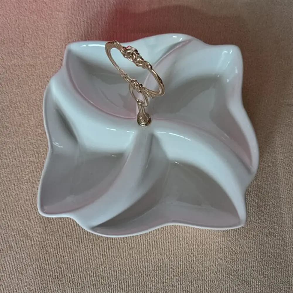 اردور خوری 4 خانه ریو دسته دار لب طلا — تصویر ۳