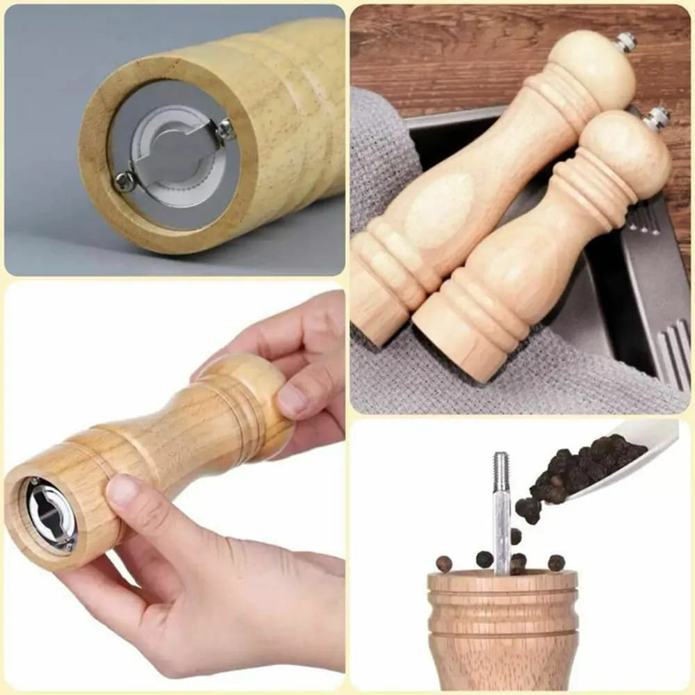 فلفل ساب چوبی رنگ روشن 14 سانت