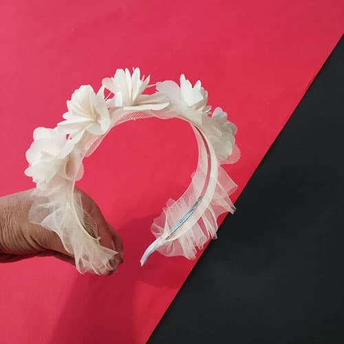 تل سر دانتل طرح گل — تصویر ۲