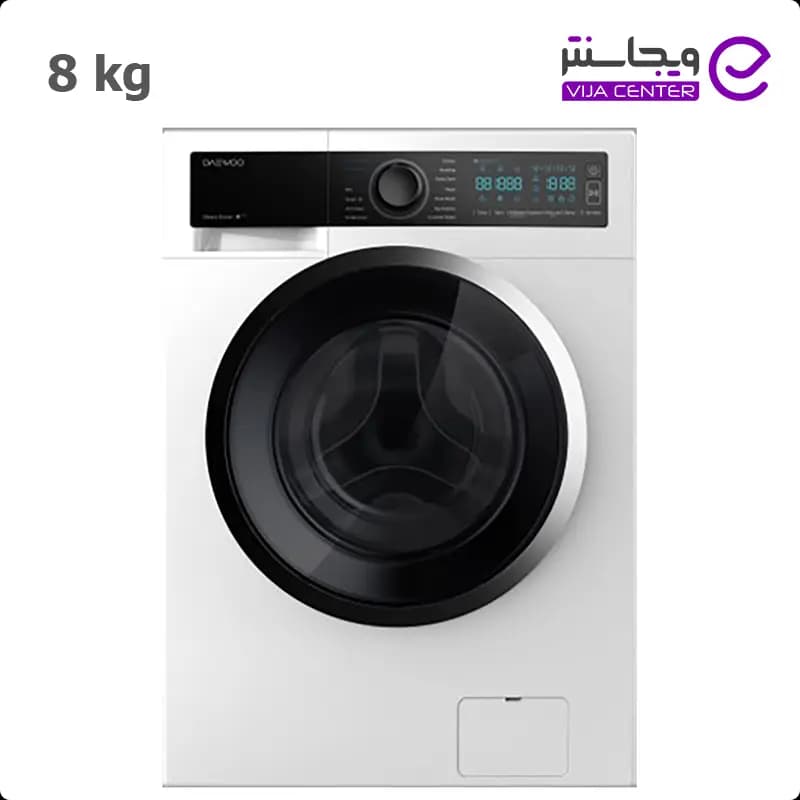 ماشین لباسشویی دوو 8 کیلویی مدل DWK-ZL860CB — تصویر ۳