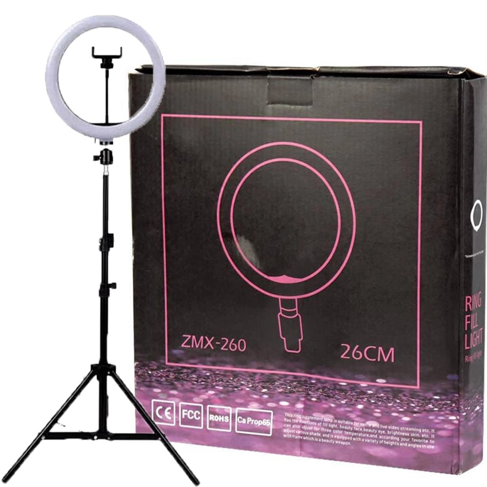 رینگ لایت مدل HX-260 به همراه پایه — تصویر ۶