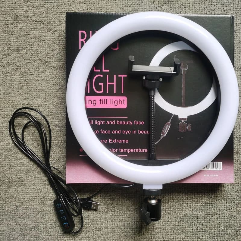 رینگ لایت مدل HX-260 به همراه پایه — تصویر ۵