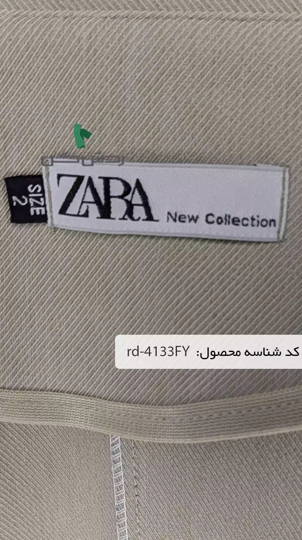 کت تک ZARA زنانه دست دوم — تصویر ۴