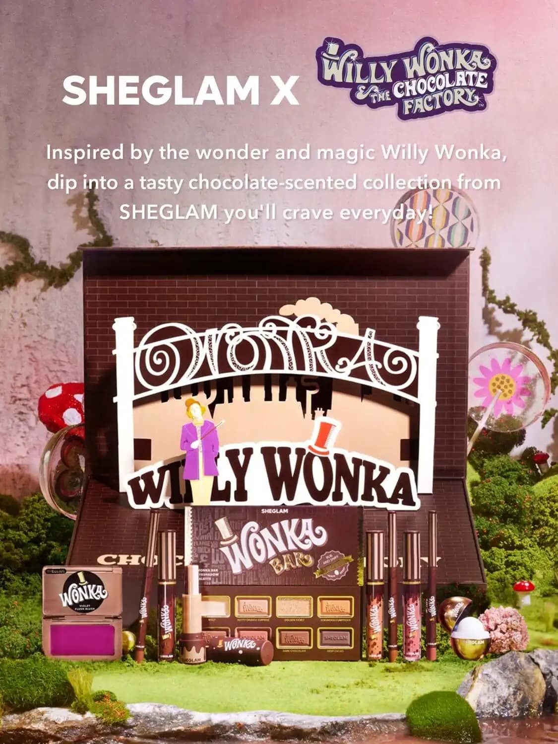 ست کلکسیون کامل WILLY WONKA شیگلم — تصویر ۲
