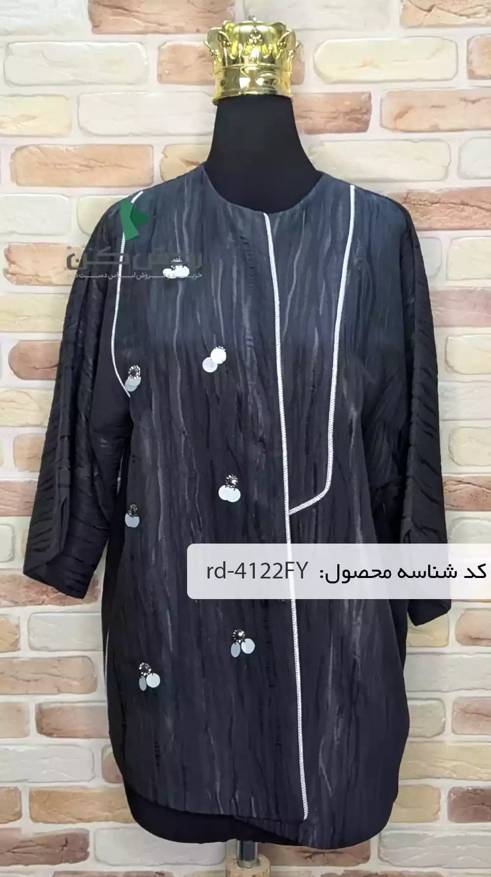 مانتو کتی مزونی زنانه دست دوم — تصویر ۴