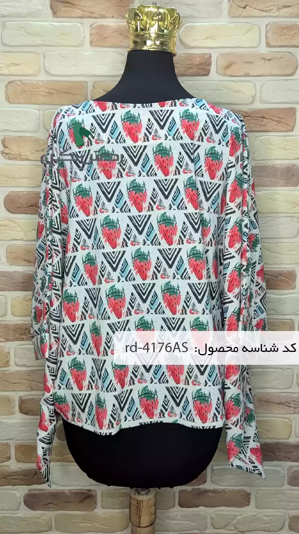 بلوز پانچ زنانه دست دوم — تصویر ۲