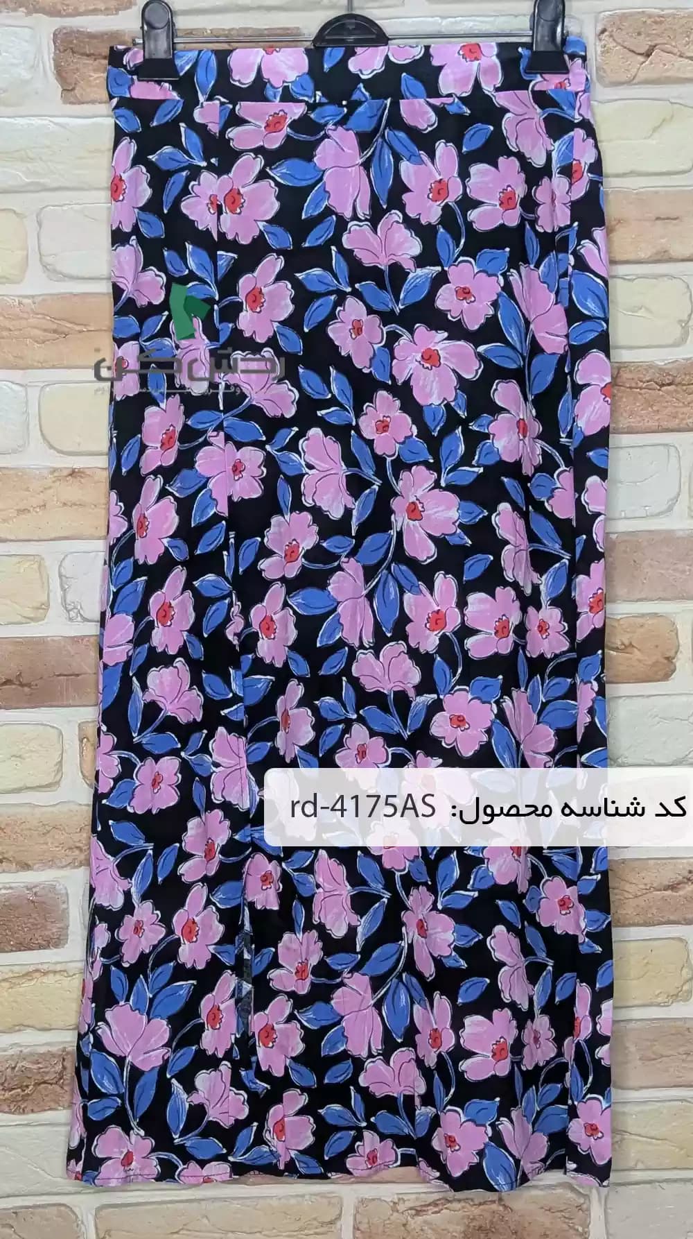 دامن نخی چاک دار زنانه دست دوم