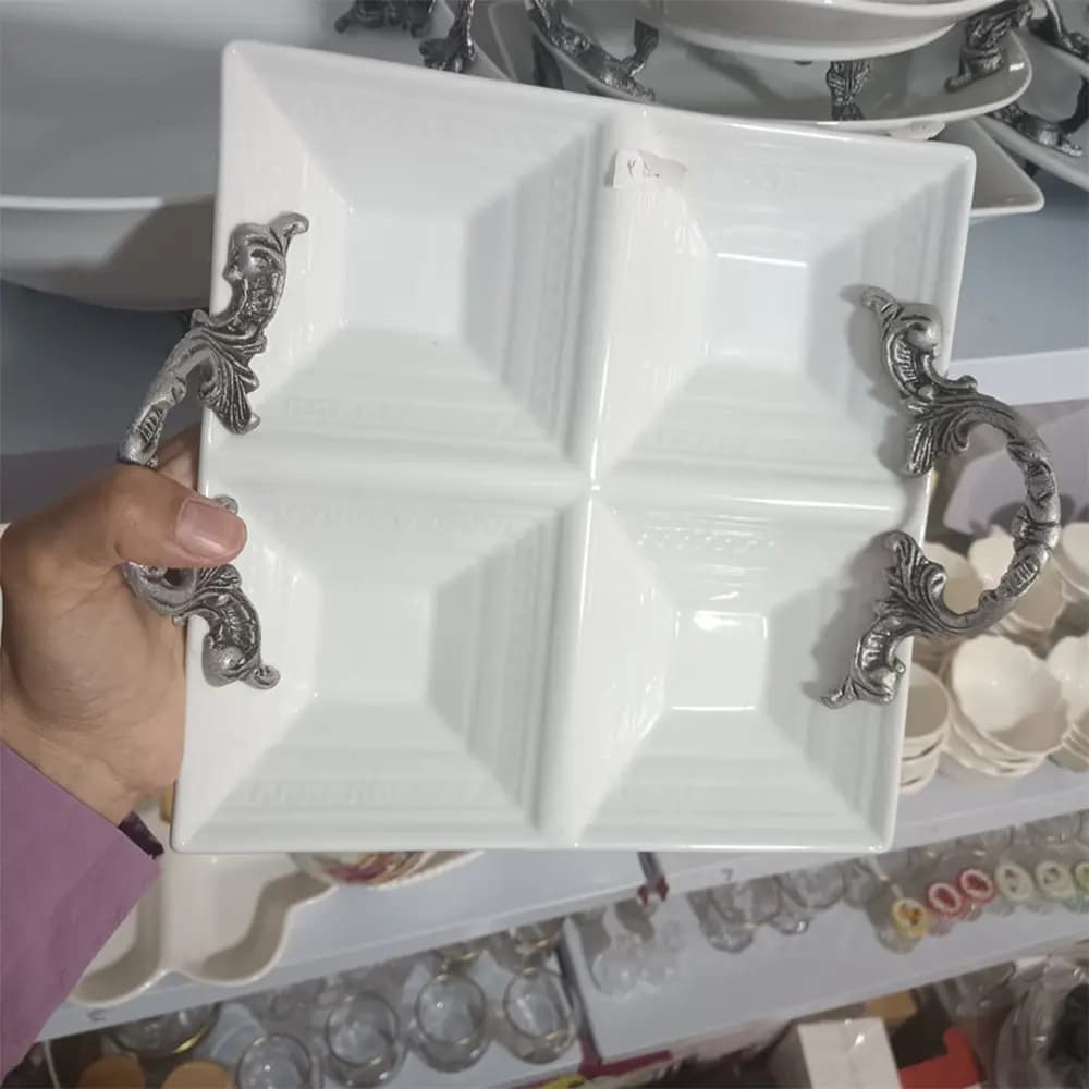 اردور خوری دسته و پایه پیوتر 3 خانه — تصویر ۲