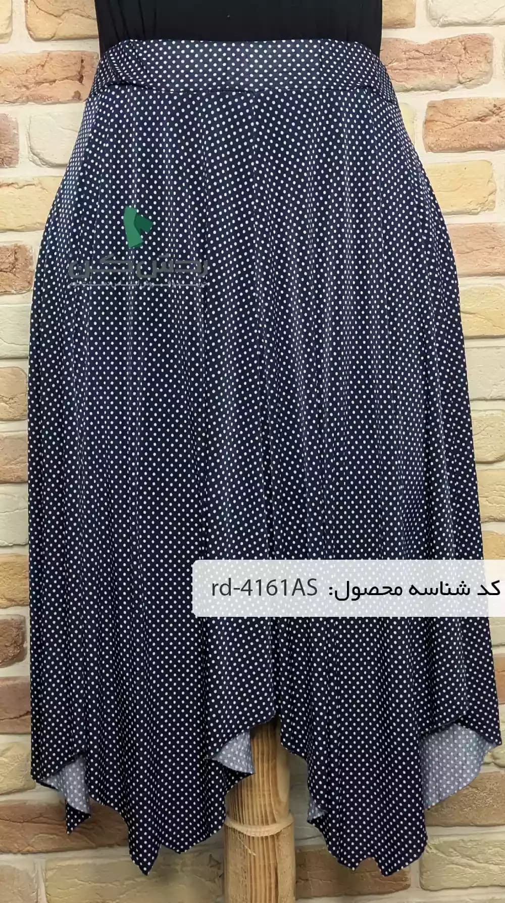دامن کوتاه خالدار زنانه دست دوم
