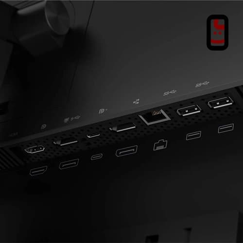 مانیتور 24 اینچ استوک Lenovo P24H-20 — تصویر ۴