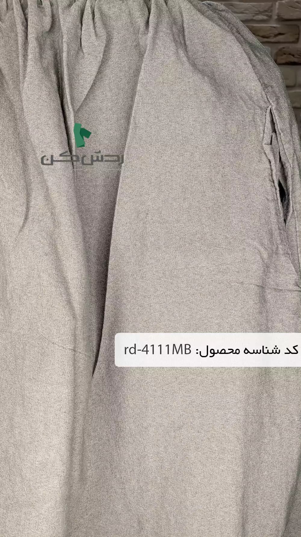 دامن لینن پایین کش زنانه دست دوم — تصویر ۲