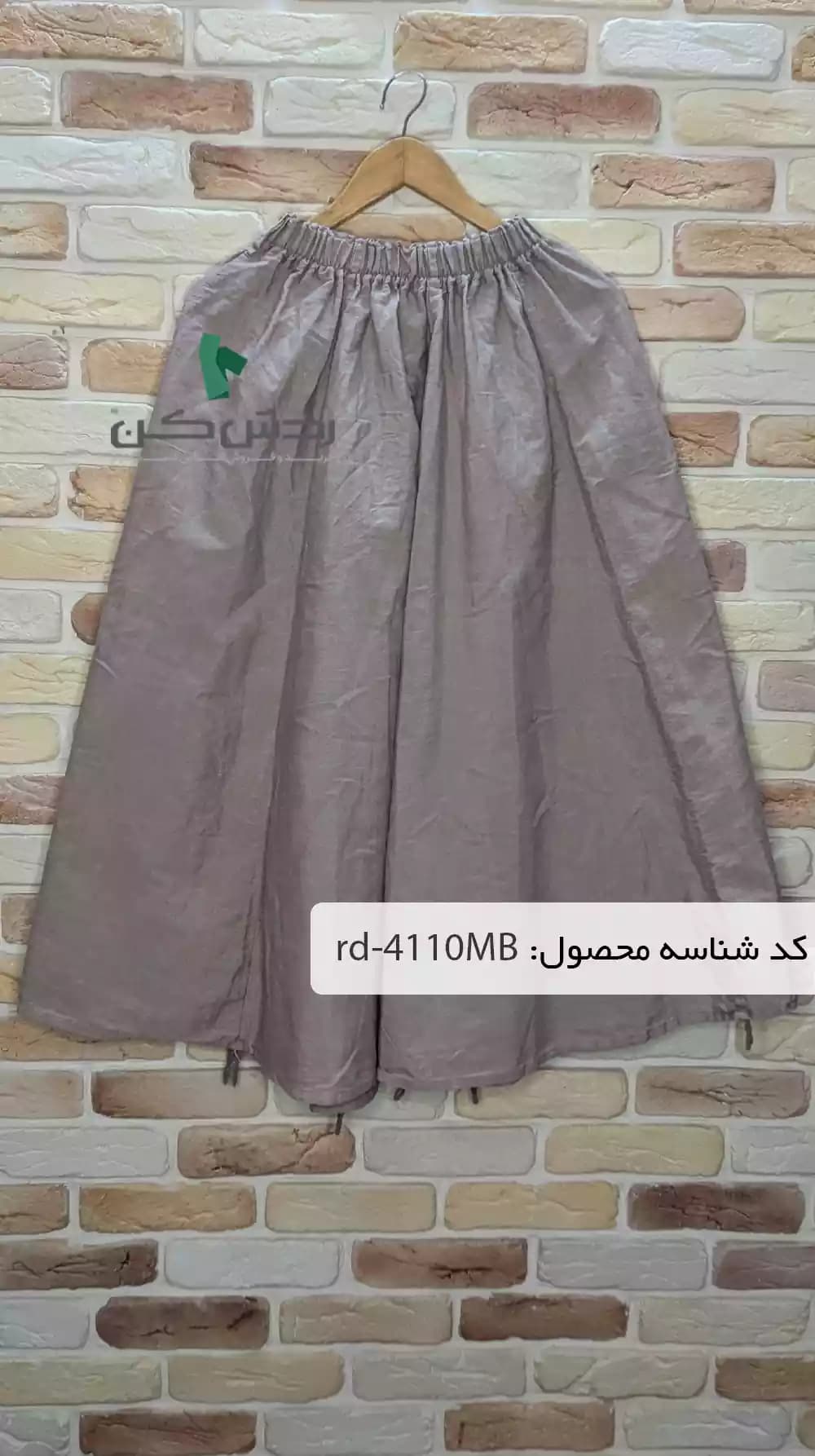 دامن لینن بلند زنانه دست دوم