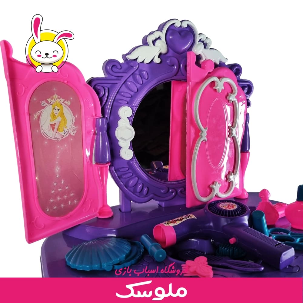 اسباب بازی میز آرایش کودک Baby Born با سشوار باتری خور — تصویر ۳