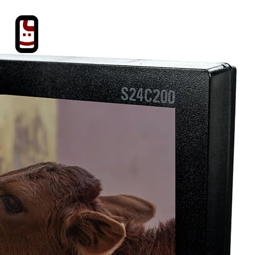 مانیتور 24 اینچ استوک SAMSUNG S24C200 — تصویر ۲
