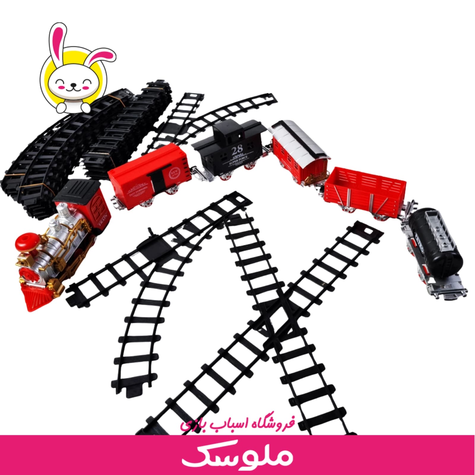 اسباب بازی قطار کلاسیک دودزا — تصویر ۳