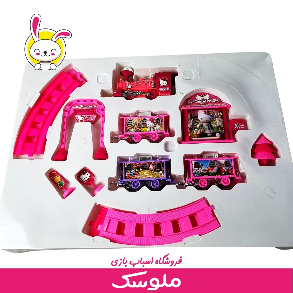 اسباب بازی قطار هلو کیتی — تصویر ۸