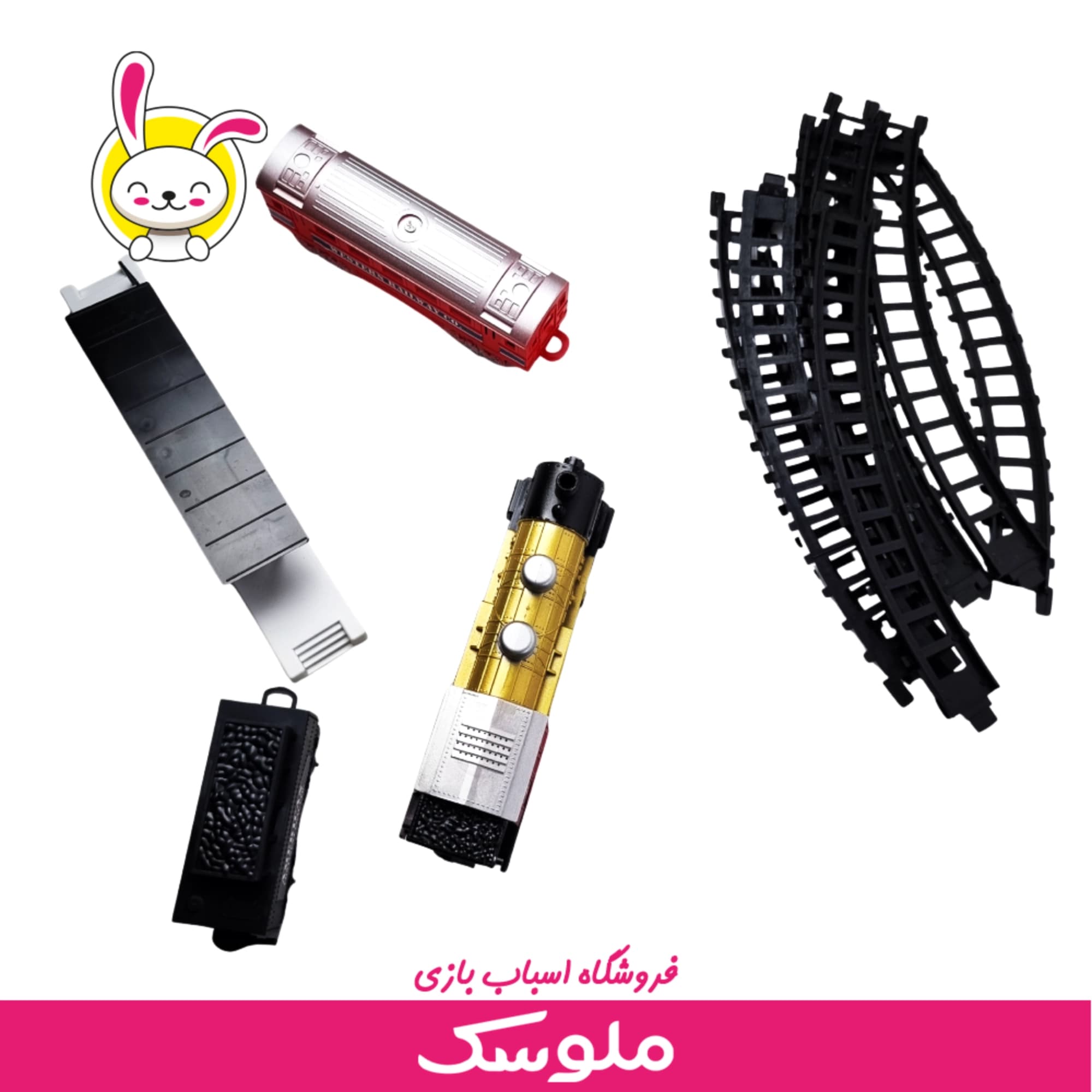 اسباب بازی قطار کلاسیک با ایستگاه — تصویر ۴